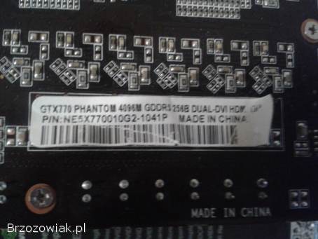 Karta Graficzna Gainward Phantom GeForce GTX 770/ 4GB pamięci własnej