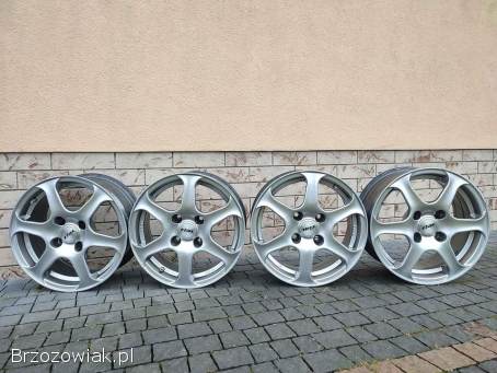 Alufelgi 4x100 R15 7J ET40 Renault/Opel/VAG/Honda/Toyota/BMW/Mazda//Nissan/Dac