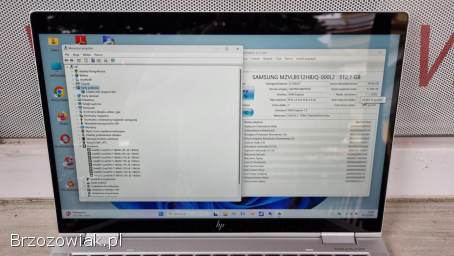 2w1 HP Elitebook 1030 G3 X360 Dotykowy i7-8650u 8GB 512GB SSD Win11