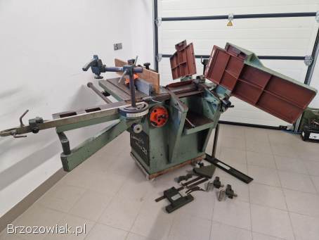 Wieloczynnościowa Wyrówniarka Grubościówka Piła Frezarka Wiertarka