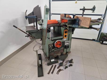 Wieloczynnościowa Wyrówniarka Grubościówka Piła Frezarka Wiertarka