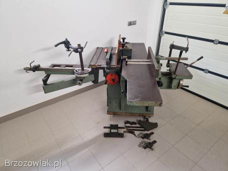 Wieloczynnościowa Wyrówniarka Grubościówka Piła Frezarka Wiertarka