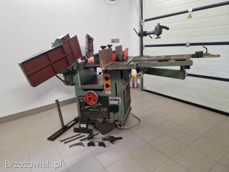 Wieloczynnościowa Wyrówniarka Grubościówka Piła Frezarka Wiertarka