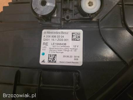 Mercedes-Benz klasa C Lampa przednia Lewa