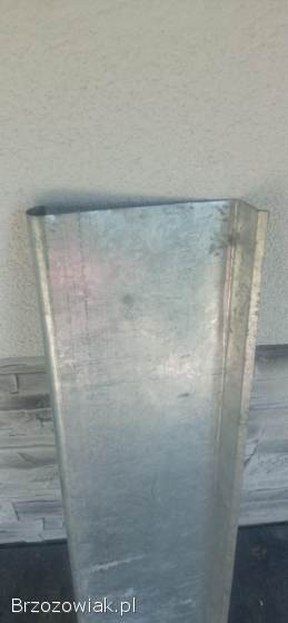 Parapet z grubej blachy ocynkowanej