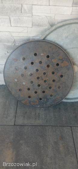 Pokrywka i wkładka z blachy do baniaka