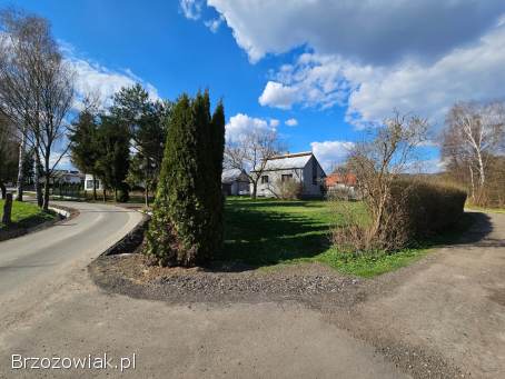 Dom w centrum Korczyny,  działka 17ar