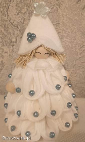 Aniołki na dekoracje lub choinkę