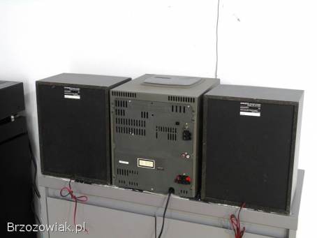 Japońska wieża Aiwa kolumny Radio CD AUX mocna.  DOSTAWA.