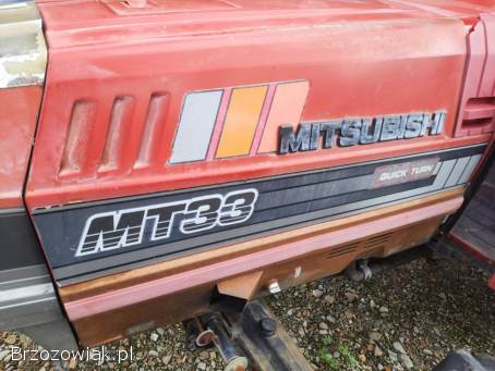 Traktor mitsubishi 33 km 4x4 Napęd