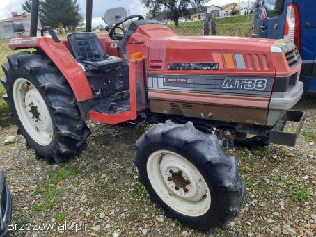 Traktor mitsubishi 33 km 4x4 Napęd