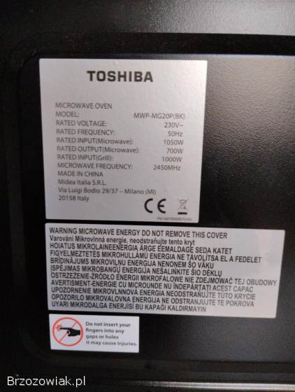Kuchenka mikrofalowa,  nowa -  TOSCHIBA
