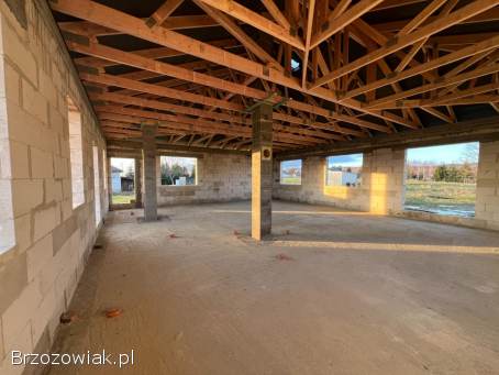 Kombornia -  domy w stanie surowym otwartym na widokowych działkach