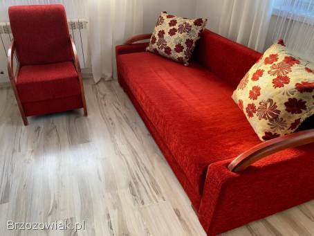 Sprzedam kanapę+ fotel+3 poduszki 800zł