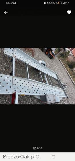 Przyczepa laweta Blyss 1800 kg