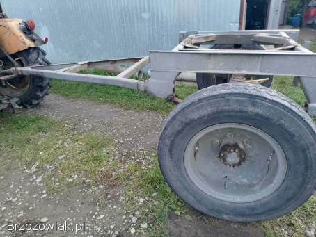 Napęd na przednią oś do przyczepy d47 przyczepa naczepa autosan wywrotka