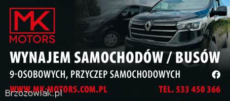 Wynajem Busów Osobowych i Przyczep Laweta Ceny Konkurencyjne!