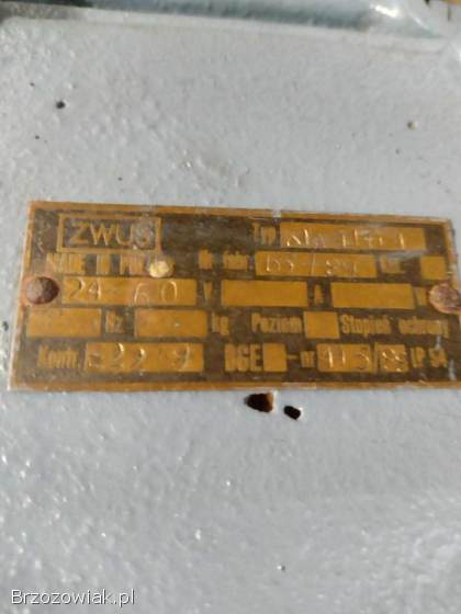 Zabytkowy telefon ZWUS Chorzów sztywny -  kopalniany