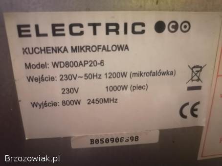 KUCHENKA MIKROFALOWA CENA 150 ZŁ