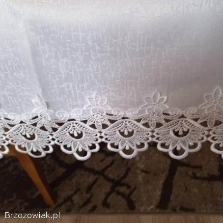 Nowy obrus z gipura 160-350 cm