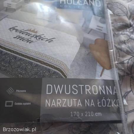Nowe dwustronne nakrycie sypialniane 170-210 cm