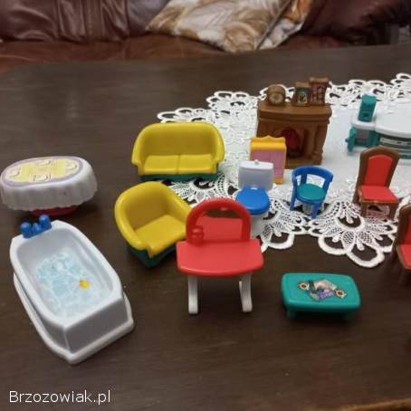 Domek dla lalek z akcesoriami