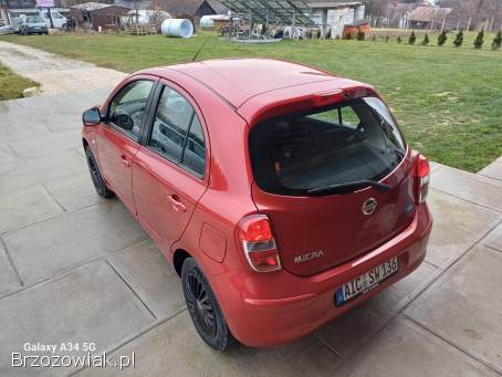 Nissan Micra K13 1.  2 benzyna  2011