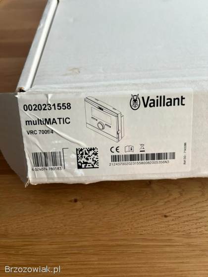 Regulator pogodowy Vaillant multiMATIC VRC 700f/4 bezprzewodowy 0020231558