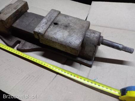 Imadło maszynowe duże prl PRL 18kg wagi 120mm szczęki