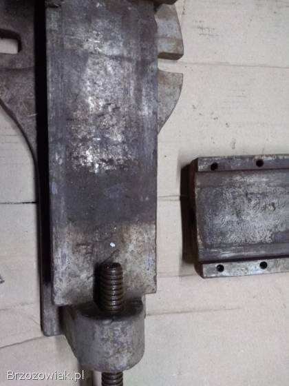 Imadło maszynowe duże prl PRL 18kg wagi 120mm szczęki