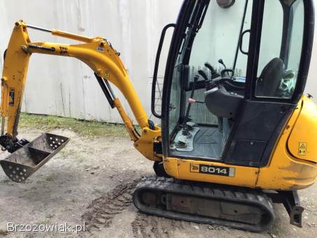 Minikoparka JCB 8014 2007 rok