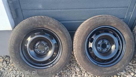 Opony zimowe z felgami 15 195 65 5x100