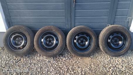 Opony zimowe z felgami 15 195 65 5x100
