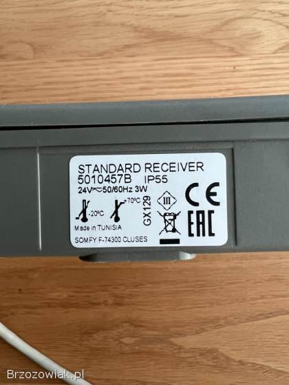 Odbiornik Radiowy Somfy RTS 433,  42 MHz Radio Radioodbiornik do bram