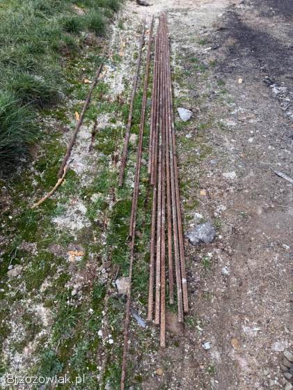 Pręty zbrojeniowe stal Ø12,  Ø8 i Ø16