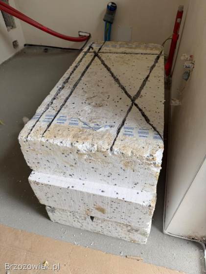 Styropian EPS 20 cm – 3 płyty,  resztki z budowy