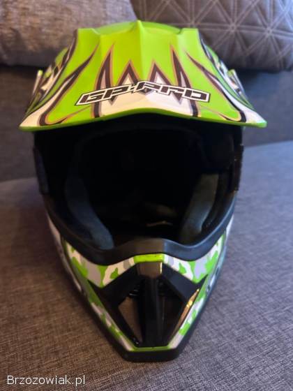Kask motocyklowy cross
