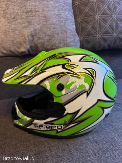 Kask motocyklowy cross