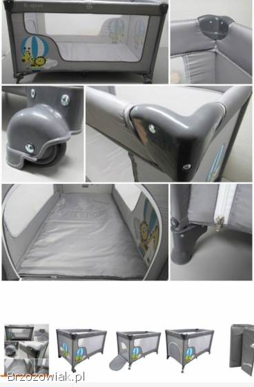 Łóżeczko turystyczne plus nosidełko nosidło