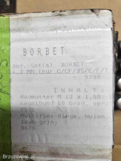 Nakretki sruby alufelg felg Hyundai Kia