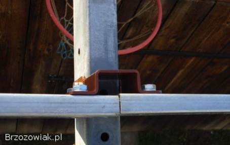 Konstrukcja stalowa z profila zamkniętego ocynkowanego 6,  5 x 6 m.  Możliwy trans