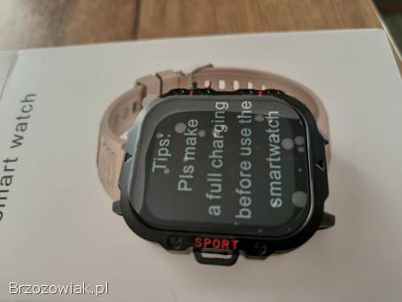 Smartwatch męski czarny