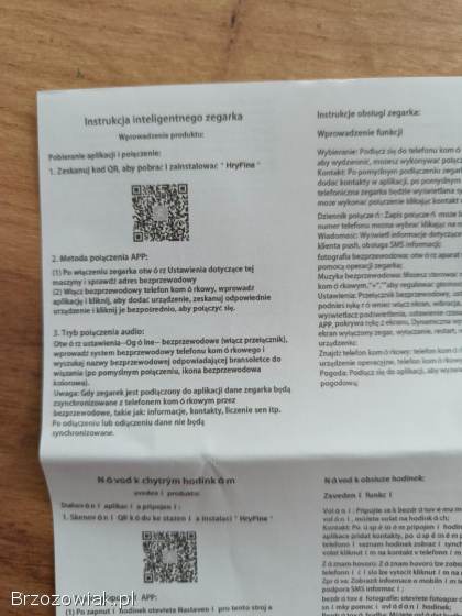 Smartwatch męski czarny