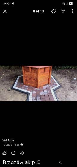 Układanie kostki brukowej