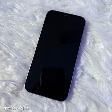 Telefon iPhone 12 kolor fioletowy/liliowy + obudowa gratis