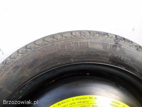 Koło dojazdowe 14 cali do Seata