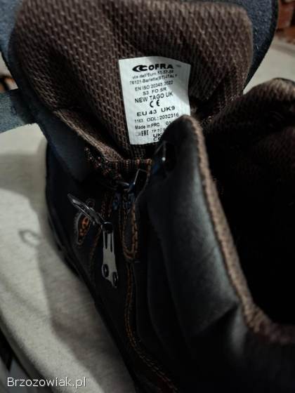 Buty robocze szlifiersko/spawalnicze nr.  43