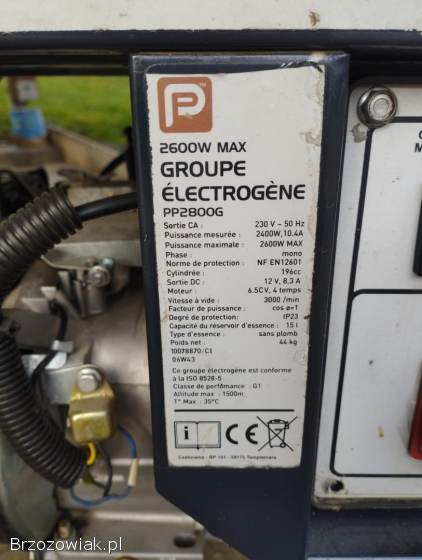 Agregat prądotwórczy