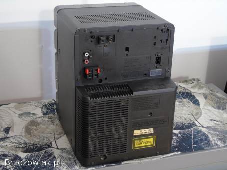 Wieża Panasonic radio AUX mocna.  DOSTAWA