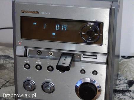 Wieża Panasonic SA-PMX4 USB mp3 RDS AUX DOSTAWA
